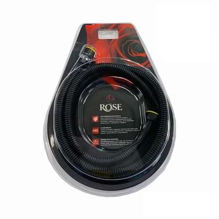 Душевой шланг Rose RE34-15 150 см, черный Душевой шланг Rose RE34-15 150 см, черный