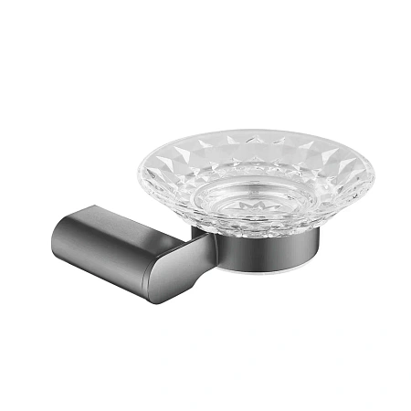 Мыльница Rose RG1703T пепельный
