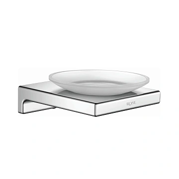 Мыльница Rose RG1803 хром