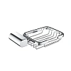 Мыльница Rose RG1704 хром Мыльница Rose RG1704 хром