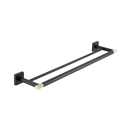 Полотенцедержатель Rose RG3027H золото/черный
