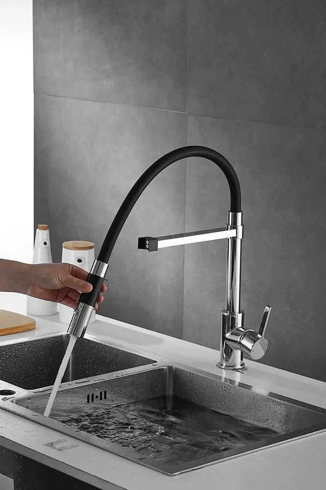 Смеситель для кухни Rose R133 хром — Изображение 3