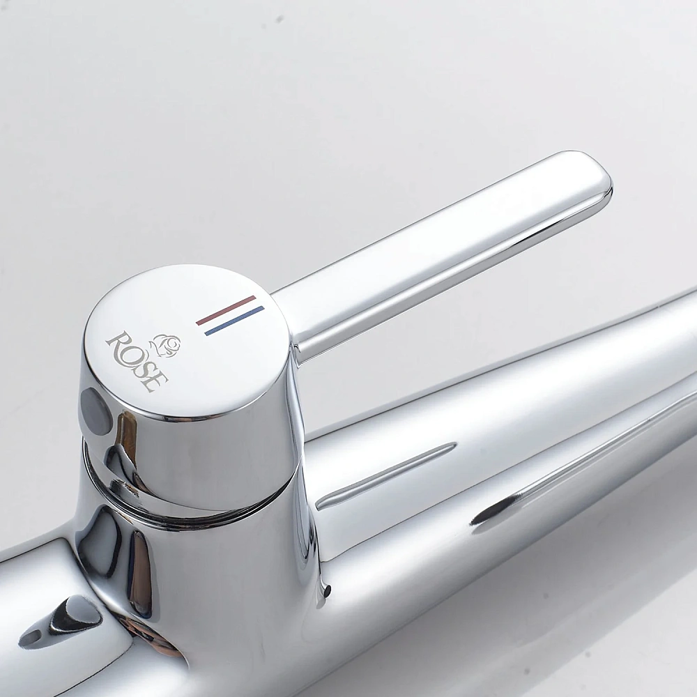 Смеситель для кухни Rose R213 с гибким изливом, хром — Изображение 5