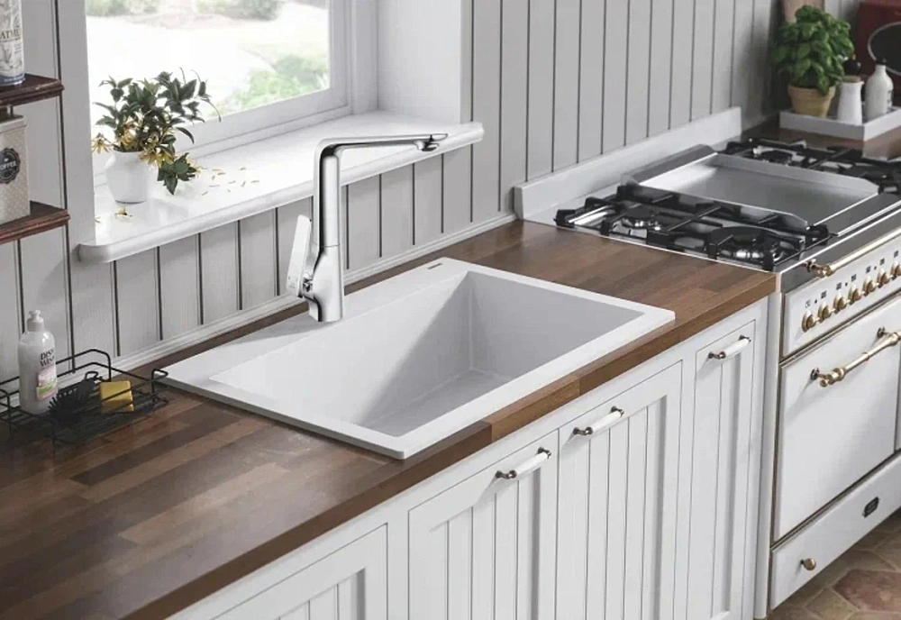 Смеситель для кухни Rose R1313 хром — Изображение 3