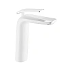Смеситель для раковины Rose R39F R3911F белый/хром Смеситель для раковины Rose R39F R3911F белый/хром