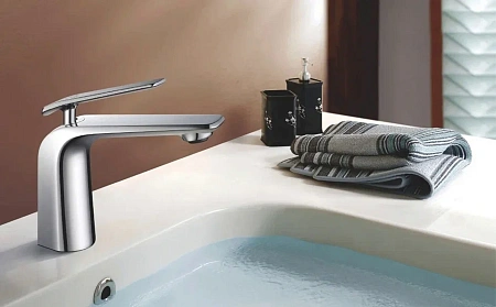 Смеситель для раковины Rose R13 R1301 хром Смеситель для раковины Rose R13 R1301 хром