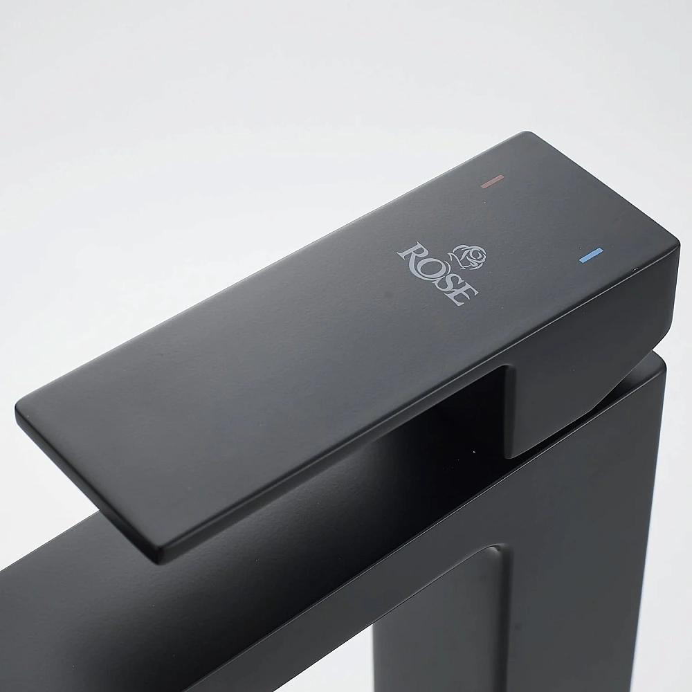 Смеситель для раковины Rose R1801H-1 черный — Изображение 6