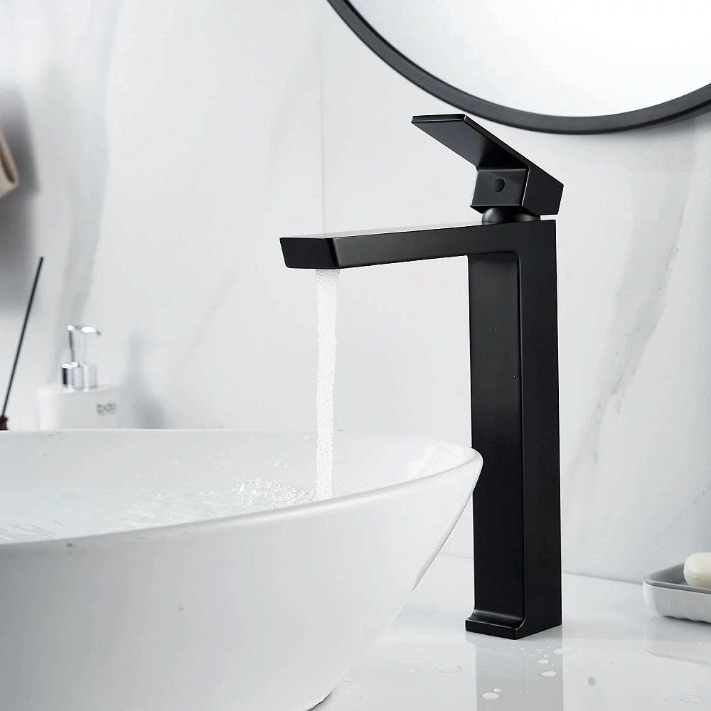 Смеситель для раковины Rose R18H R1811H-1 черный — Изображение 9