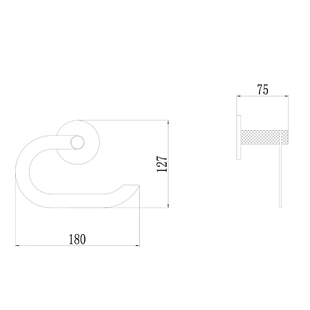 Держатель туалетной бумаги Savol S-002152HB черный/золото Держатель туалетной бумаги Savol S-002152HB черный/золото