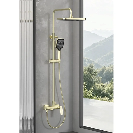 Душевая система Savol S-DG2345C золото матовое Душевая система Savol S-DG2345C золото матовое