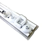 Карниз для ванны угловой Savol SK-8017S белый Карниз для ванны угловой Savol SK-8017S белый