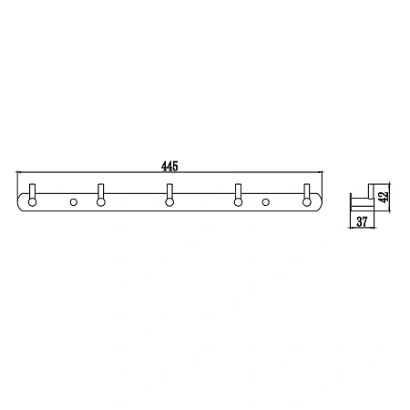 Крючок Savol S-007215C бронза Крючок Savol S-007215C бронза
