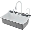 Кухонная мойка Savol S-SC001W белый Кухонная мойка Savol S-SC001W белый
