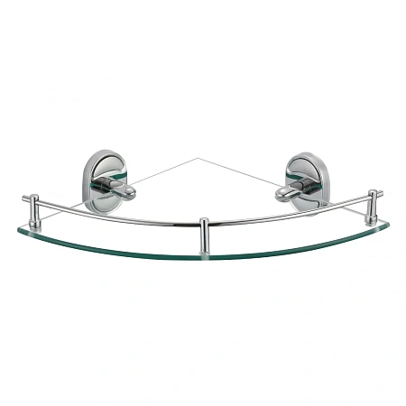 Полка Savol S-007073 угловая, хром Полка Savol S-007073 угловая, хром