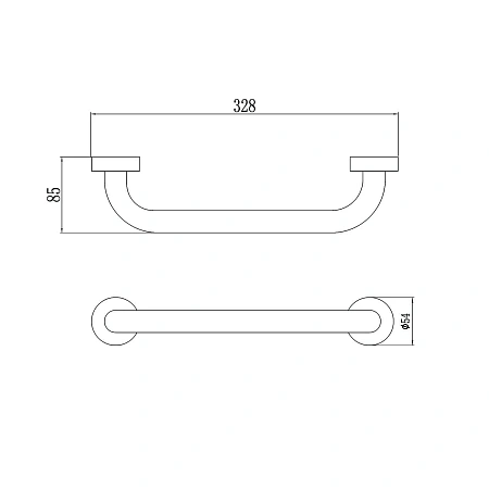 Поручень Savol S-10030C бронза Поручень Savol S-10030C бронза