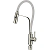Смеситель для кухни Savol S-SUS6012-04 с гибким изливом, сатин Смеситель для кухни Savol S-SUS6012-04 с гибким изливом, сатин