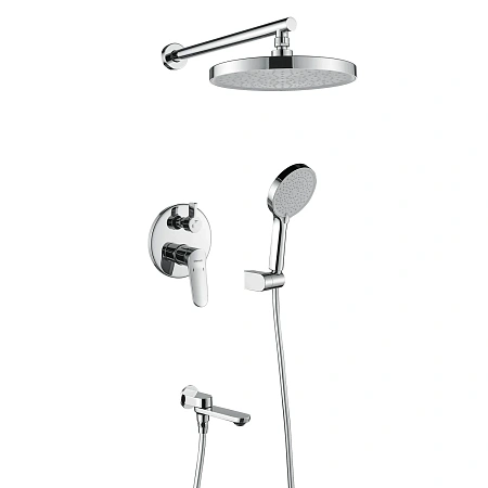 Душевая система Shevanik S4335 встраиваемая, хром Душевая система Shevanik S4335 встраиваемая, хром