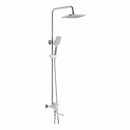 Душевая система Shevanik S8036F белый/хром Душевая система Shevanik S8036F белый/хром