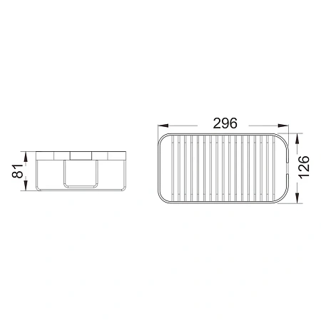 Полка Shevanik SW51C белый Полка Shevanik SW51C белый