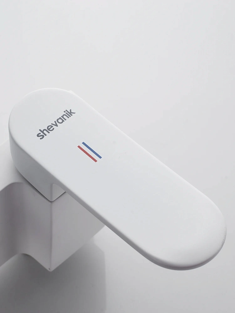 Смеситель для ванны Shevanik S4552C белый — Изображение 7