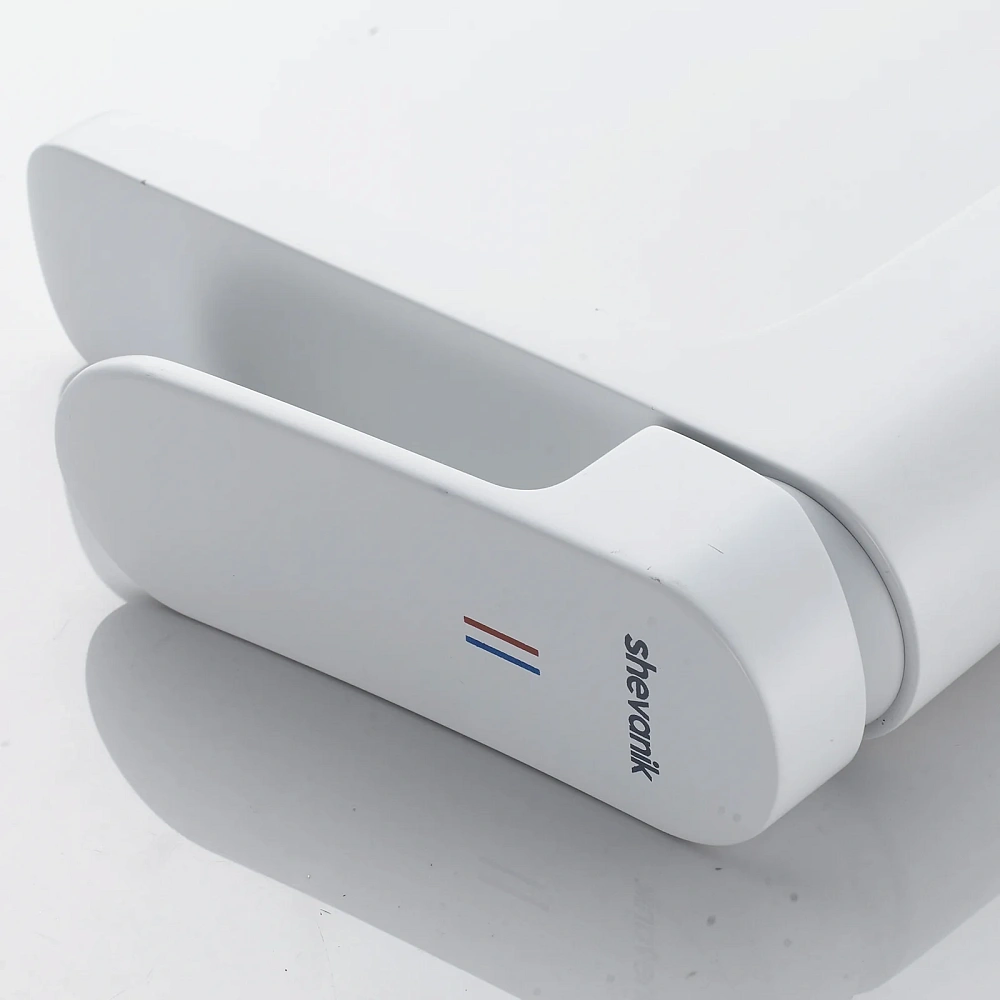 Смеситель для раковины Shevanik S4501C белый — Изображение 4