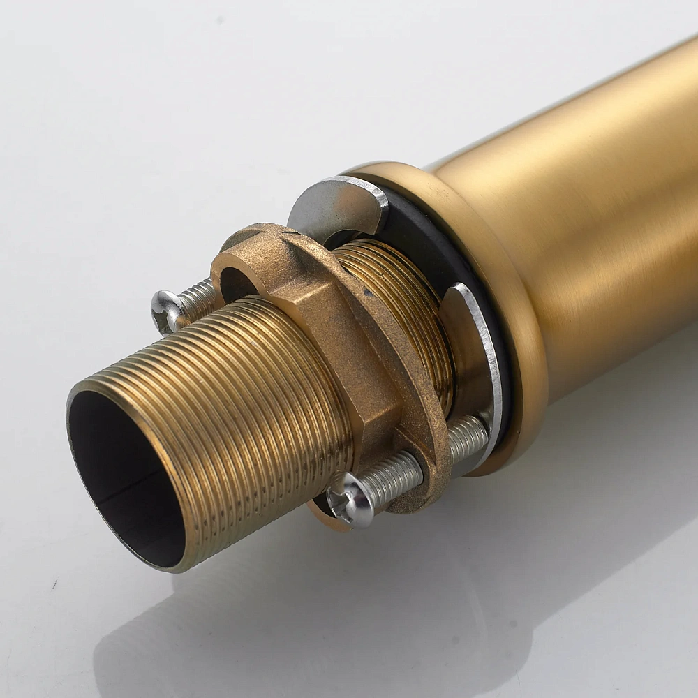 Смеситель для раковины Shevanik S4301G золотой сатин — Изображение 6