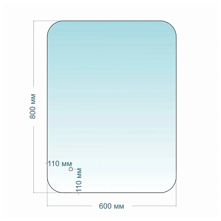 Зеркало Silver Mirrors Шампань-Lite 600х800 LED-00003025 подсветка сенсорный выключатель Зеркало Silver Mirrors Шампань-Lite 600х800 LED-00003025 подсветка сенсорный выключатель