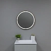 Зеркало Silver Mirrors Deluna LED-00003141 D800 алюминиевый профиль черный бесконтактный сенсор Зеркало Silver Mirrors Deluna LED-00003141 D800 алюминиевый профиль черный бесконтактный сенсор