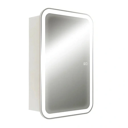 Зеркальный шкаф Silver Mirrors Фиджи Flip 50 LED-00002680 подогрев сенсорный выключатель Зеркальный шкаф Silver Mirrors Фиджи Flip 50 LED-00002680 подогрев сенсорный выключатель