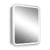 Зеркальный шкаф Silver Mirrors Фиджи 50 LED-00002361 правый часы сенсорный выключатель
