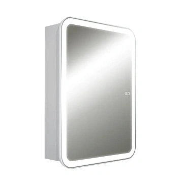 Зеркальный шкаф Silver Mirrors Фиджи Flip 60 LED-00002679 подогрев сенсорный выключатель