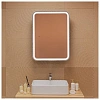 Зеркальный шкаф Silver Mirrors Фиджи-Антрацит Flip 60 LED-00003042 бесконтактный сенсор