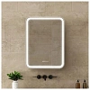 Зеркальный шкаф Silver Mirrors Фиджи-Антрацит 60 LED-00003043 правый часы подогрев сенсорный выключатель Зеркальный шкаф Silver Mirrors Фиджи-Антрацит 60 LED-00003043 правый часы подогрев сенсорный выключатель