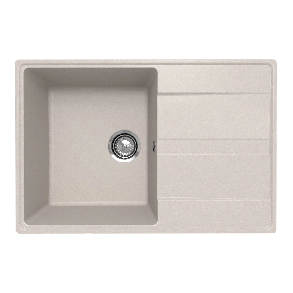 Кухонная мойка Ulgran Quartz Prima 750-10 песок — Изображение 1