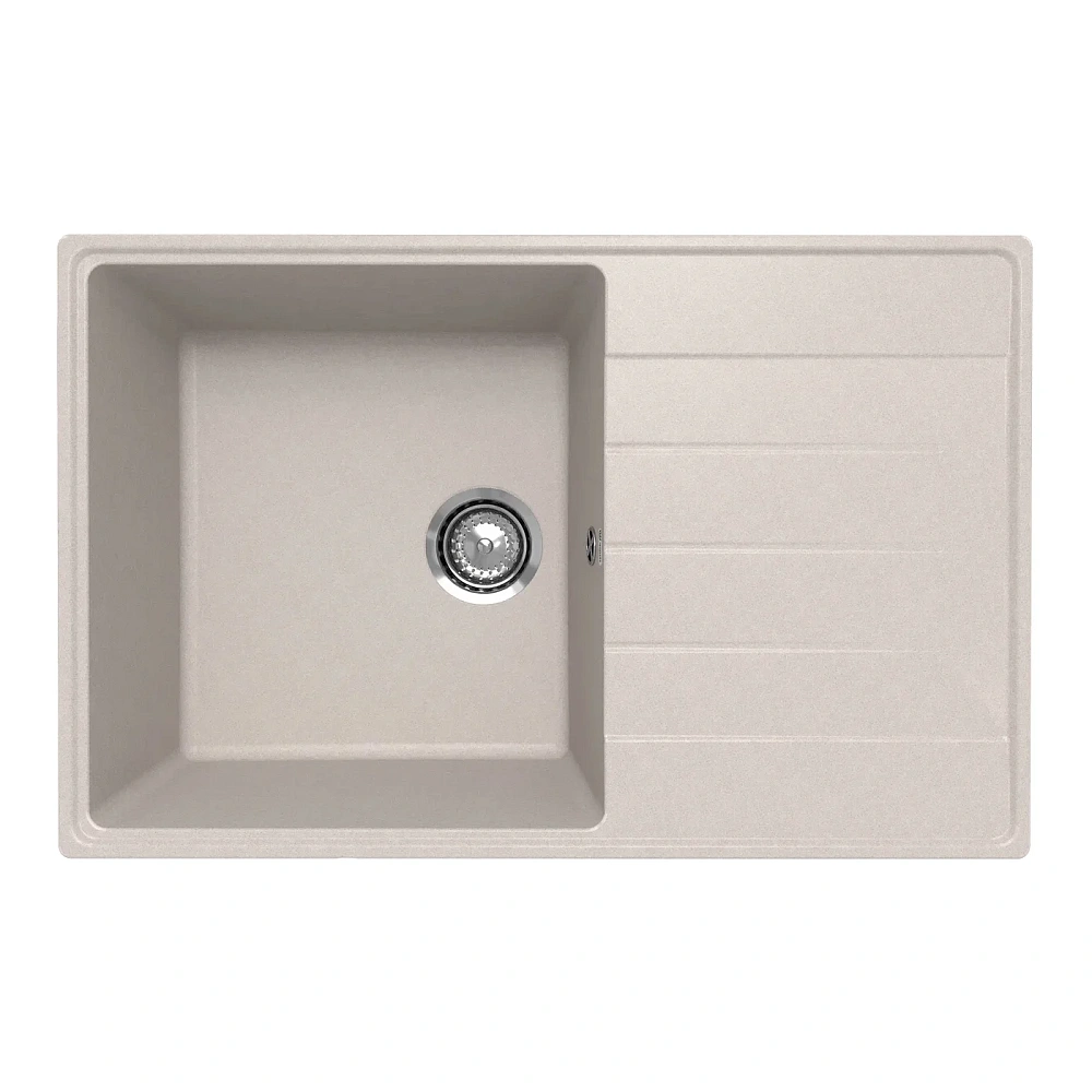 Кухонная мойка Ulgran Quartz Prima 780-10 песок — Изображение 1