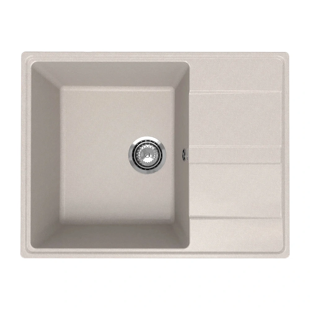 Кухонная мойка Ulgran Quartz Prima 650-10 песок — Изображение 1
