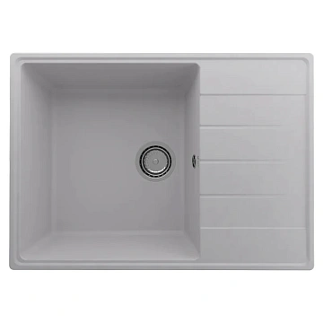 Кухонная мойка Ulgran Quartz Prima 700-04 платина