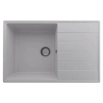 Кухонная мойка Ulgran Quartz Prima 780-04 платина