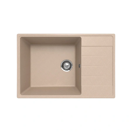 Кухонная мойка Ulgran Quartz Prima 760-03 десерт Кухонная мойка Ulgran Quartz Prima 760-03 десерт