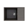 Кухонная мойка Ulgran Quartz Prima 760-09 асфальт Кухонная мойка Ulgran Quartz Prima 760-09 асфальт