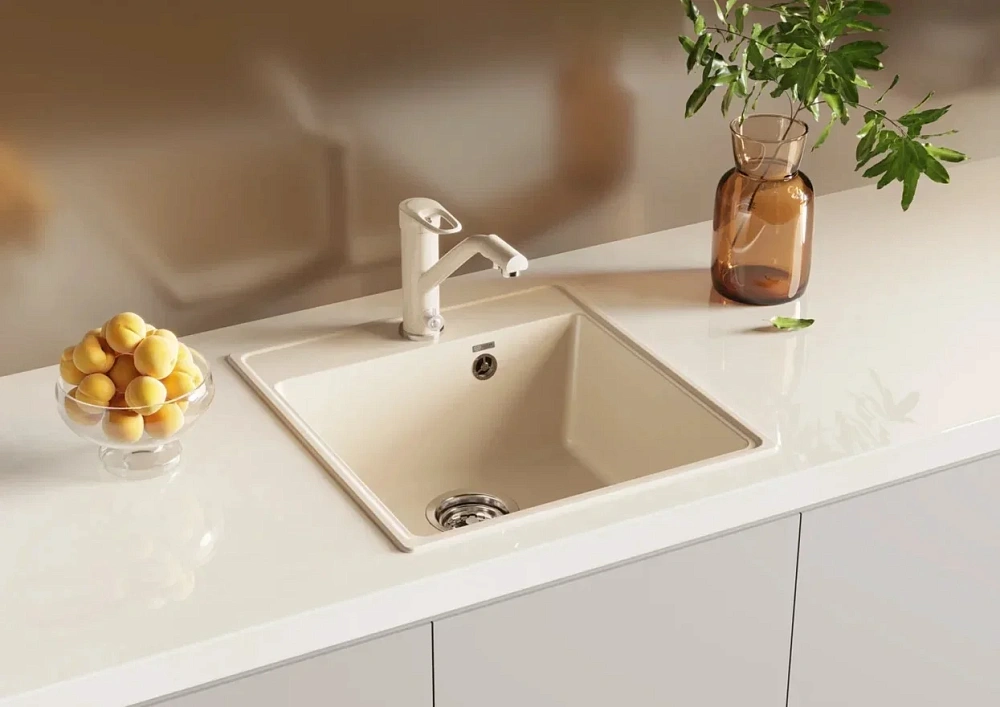 Кухонная мойка Ulgran Quartz Forte 460-03 десерт — Изображение 3