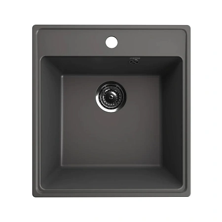 Кухонная мойка Ulgran Quartz Forte 460-09 мокрый асфальт Кухонная мойка Ulgran Quartz Forte 460-09 мокрый асфальт