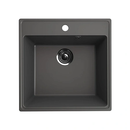 Кухонная мойка Ulgran Quartz Forte 505-09 мокрый асфальт Кухонная мойка Ulgran Quartz Forte 505-09 мокрый асфальт
