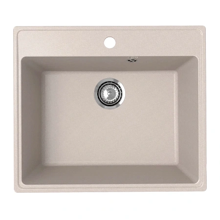 Кухонная мойка Ulgran Quartz Forte 580-10 песок Кухонная мойка Ulgran Quartz Forte 580-10 песок