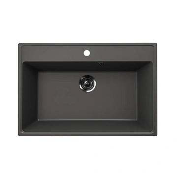 Кухонная мойка Ulgran Quartz Forte 760-09 мокрый асфальт