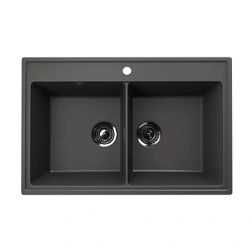 Кухонная мойка Ulgran Quartz Ruma 780-09 мокрый асфальт