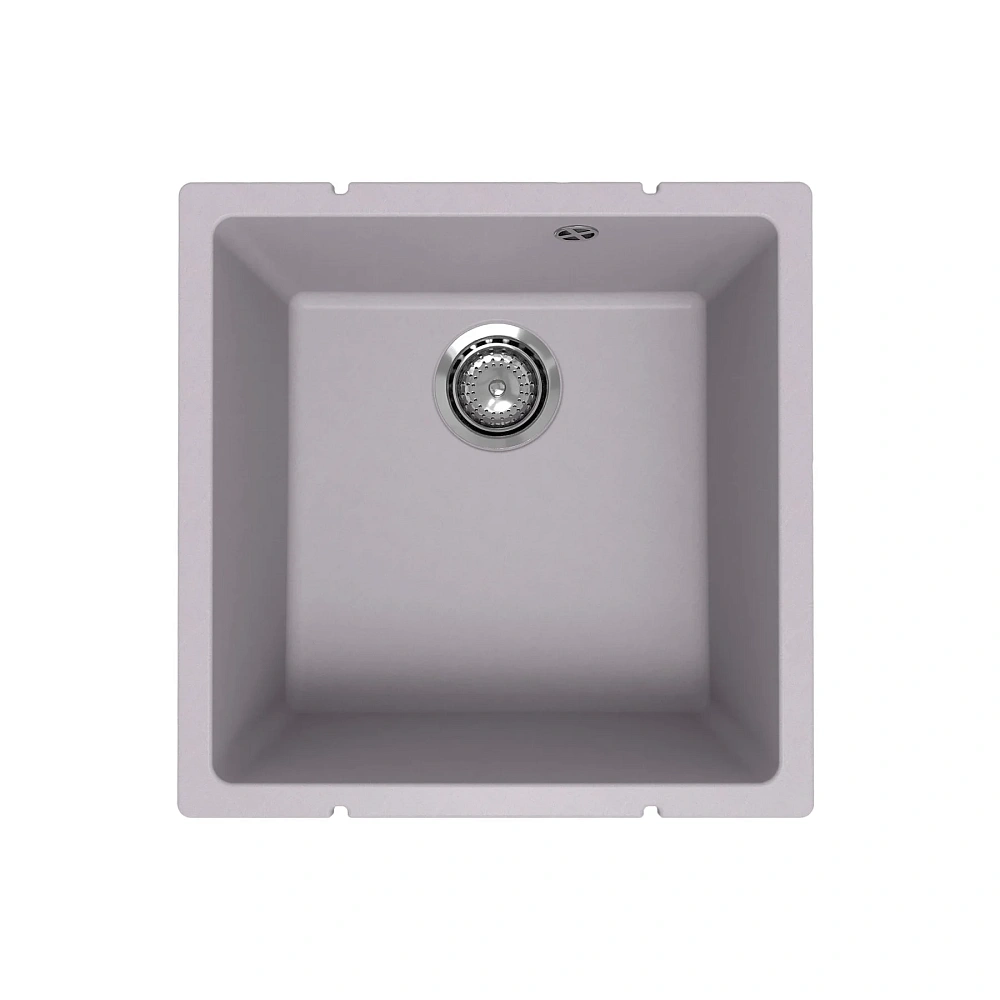 Кухонная мойка Ulgran Quartz Under 400-04 платина — Изображение 1