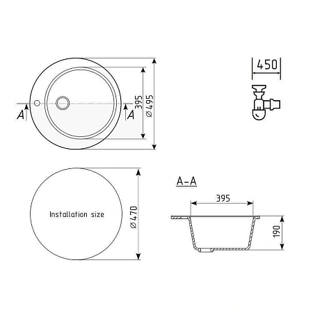 Кухонная мойка Ulgran U-405-328 бежевый Кухонная мойка Ulgran U-405-328 бежевый