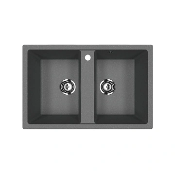 Кухонная мойка Ulgran U-608-343 антрацит