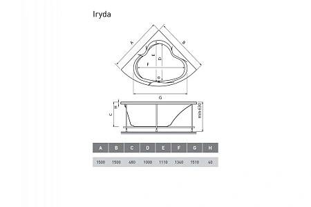 Акриловая ванна Vayer Iryda Гл000006822 150x150 Акриловая ванна Vayer Iryda Гл000006822 150x150